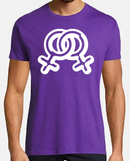 Camiseta chica   chica dia del orgullo gay