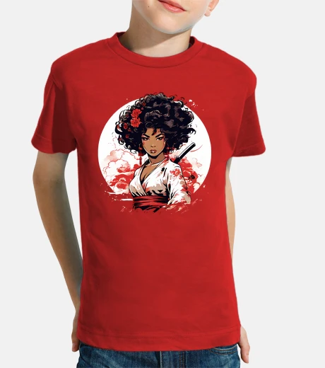 Ropa Chica afro samurai - idea de regalo