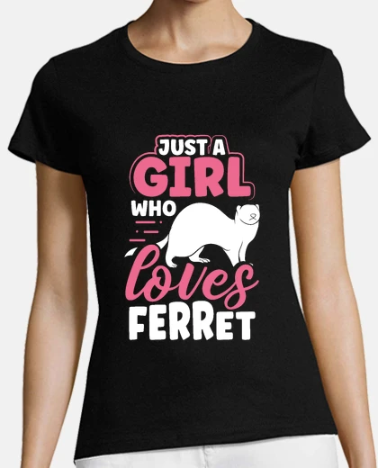 Playera chica ama hurón