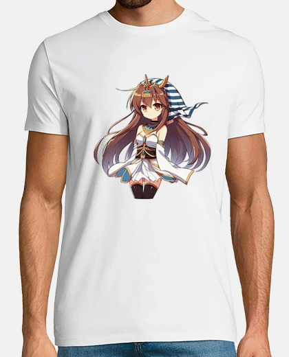 Camiseta chica anime egipcia
