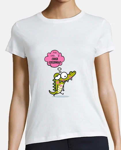 Camiseta Chica Cocodrilo