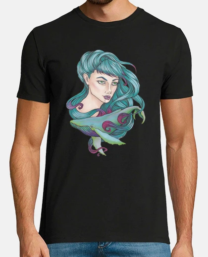 Camiseta Chica con ballena