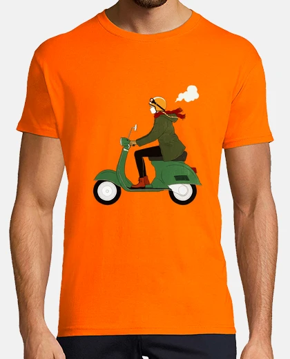 Camiseta chica de la vespa