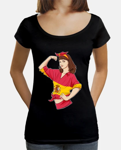Camiseta chica española irrompible yo español