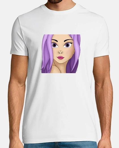 Camiseta Chica lila 2
