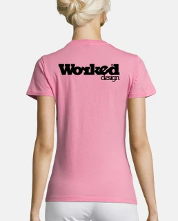 Chica, manga corta, rosa, calidad premium