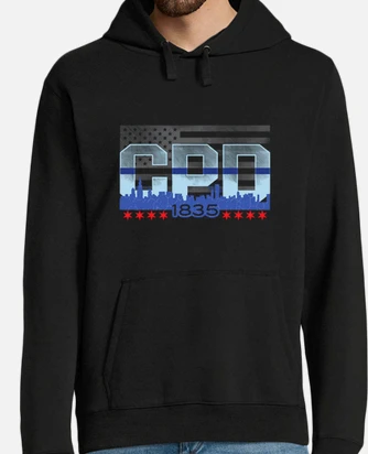 Chicago police hoodie hotsell