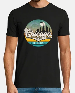 chicago illinois midwest venteux ville rétro
