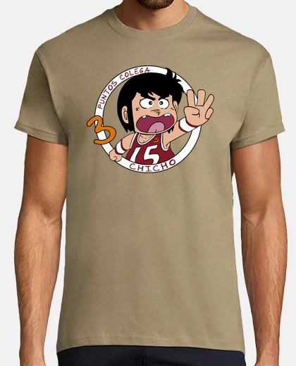 Camiseta Chicho Terremoto - 3 Puntos Colega
