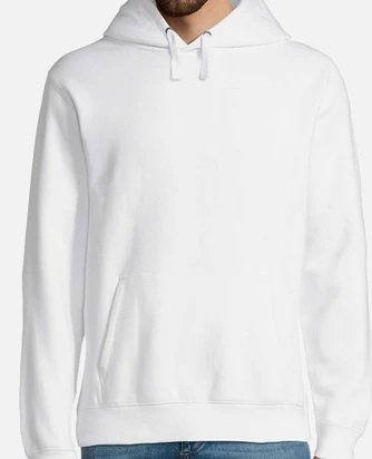 Sudadera Blanca con Capucha