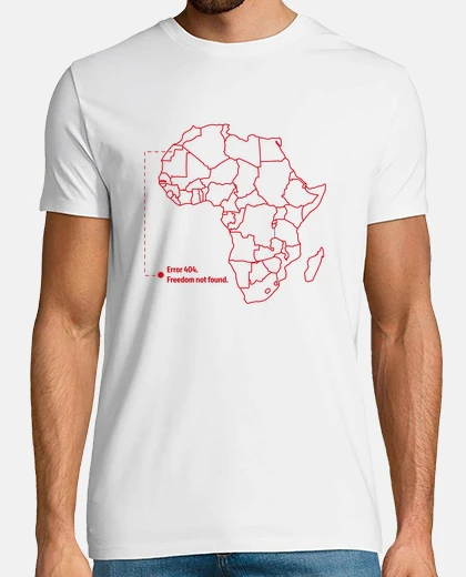 Camiseta CHICO.Freedom not found(Rojo)