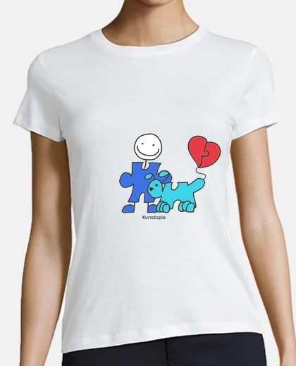 Tee-shirt chien autisme