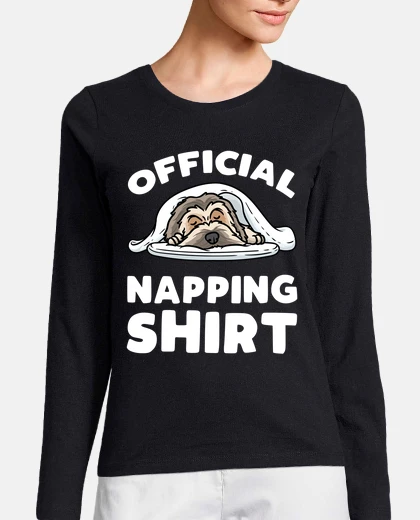 Tee-shirt chien bichon havanais endormi cubain