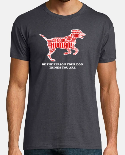 Tee-shirt chien blanc espagnol