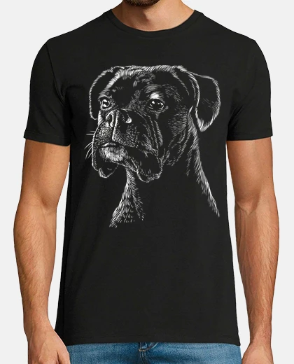 Tee-shirt chien boxer