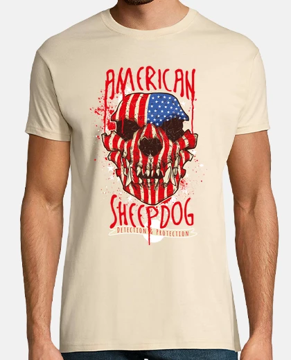 Tee-shirt chien de berger américain