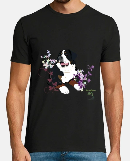 Tee-shirt chien de montagne bernois