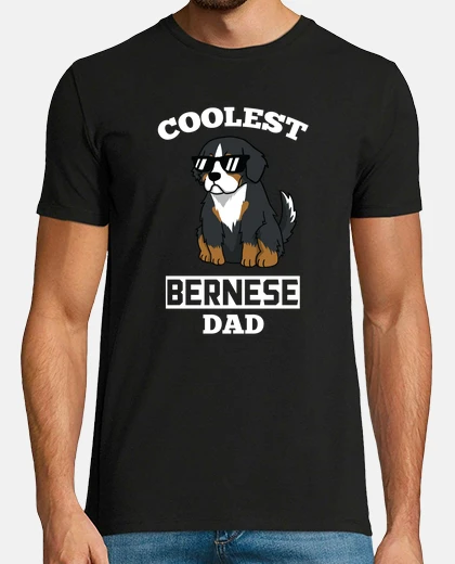 Tee-shirt chien de montagne bernois cool est