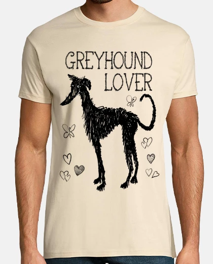 Tee-shirt chien grey love r gomme