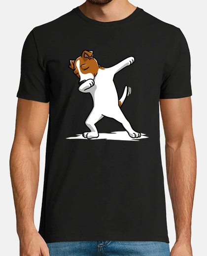 Tee-shirt chien jack russell terrier dab!
