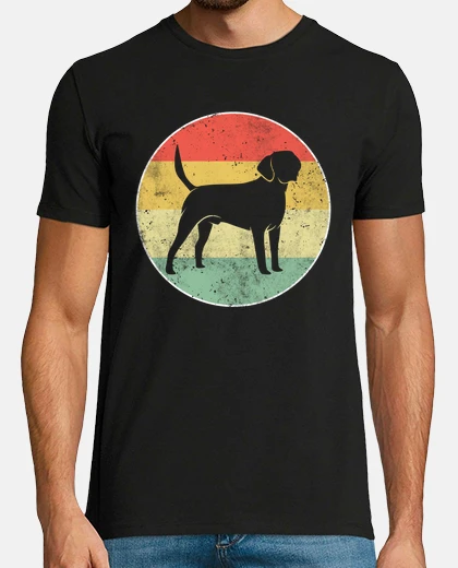 Tee-shirt chien labrador rétro