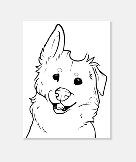 Chien amusant et drôle