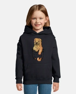 chien mignon shar pei de poche