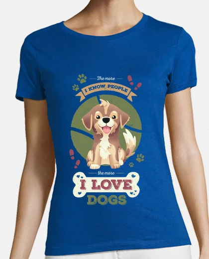 Tee-shirt chiens et personnes - animaux, adopte