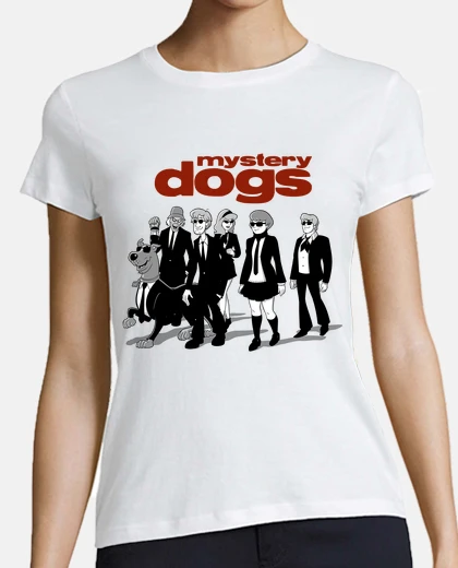 Tee-shirt chiens mystery