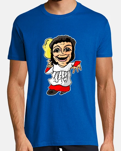 T-shirt chierichetto dalla testa grossa