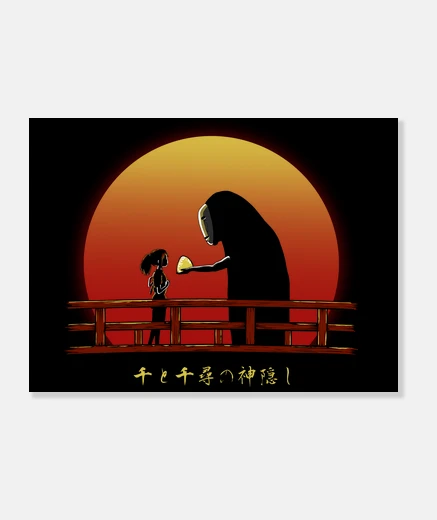 Lienzo Chihiro on Sunset