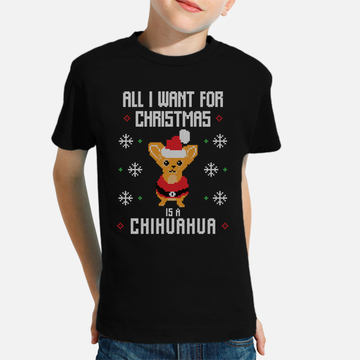 chihuahua ugly christmas sweater