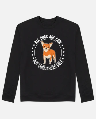 Chihuahuas rule dog owner chihuahua hoodie tostadora