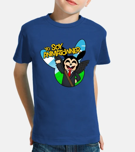 Kids Children, short sleeve, royal blue