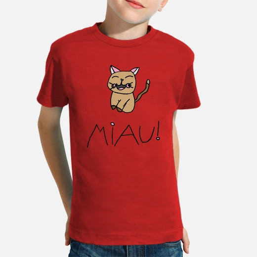 children&#39;s cat, designed by a 7-year-old girl