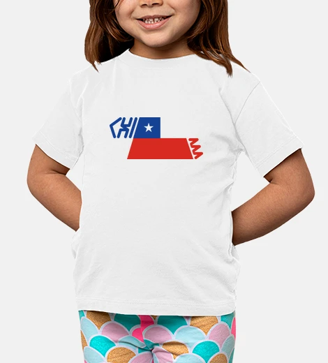 Ropa chile bandera logo original camiseta 1