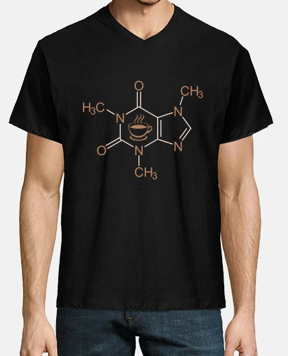 Tee-shirt chimie drôle du café - idée cadeau