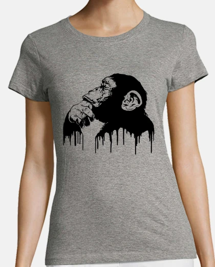 Playera Chimpance pensando