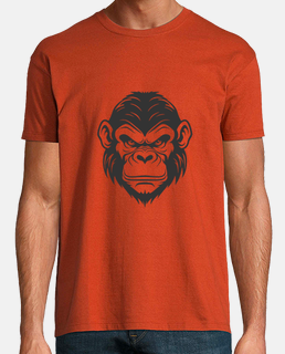 chimpanzee monkey primate logo
