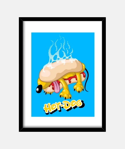 Framed chinese fastfood
