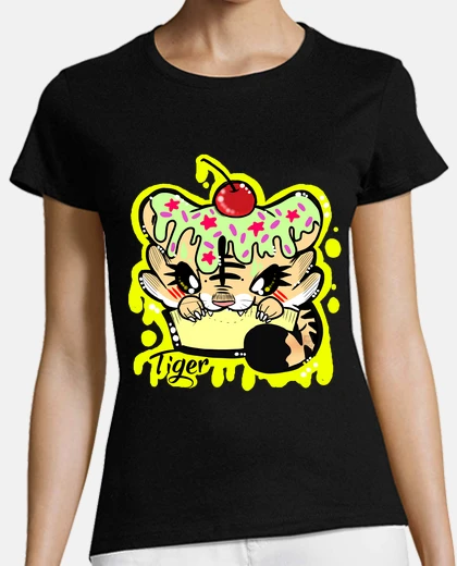 Tee-shirt chinese zodiac tigrotta petit gâteau