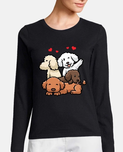 Tee-shirt chiots caniche