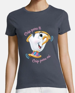 Camiseta chip bella y bestia hot sale