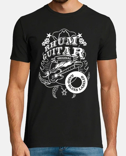 T-shirt chitarra al rum