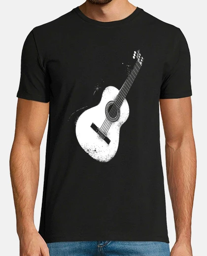 T-shirt chitarra classica magica musica