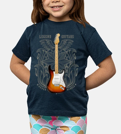 Abbigliamento chitarra ellettrica legend aria st rat 