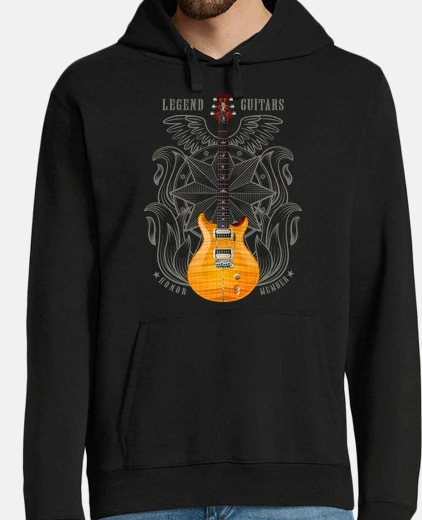 Felpa chitarra ellettrica prs santa na pro to