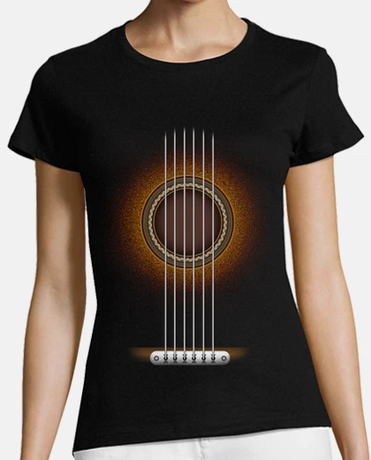 T-shirt chitarre per chitarristi regalo per chitarra acustica, flamenco