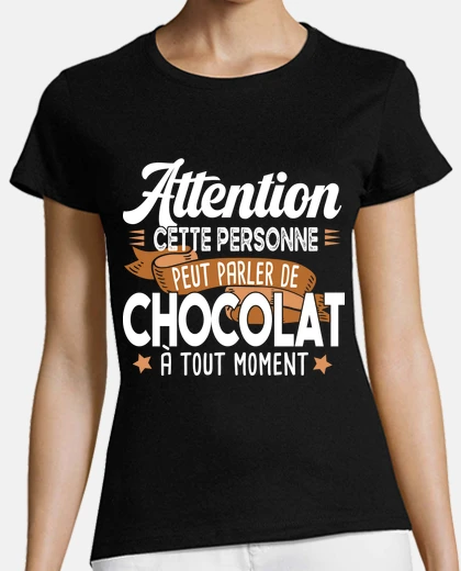 Tee-shirt Chocolat Choco Cacao Gourmand
