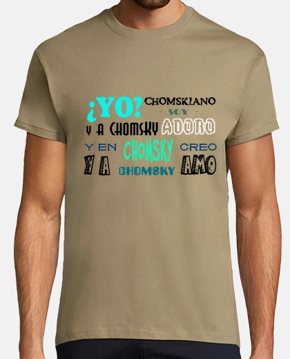 Playera CHOMSKIANO SOY 1